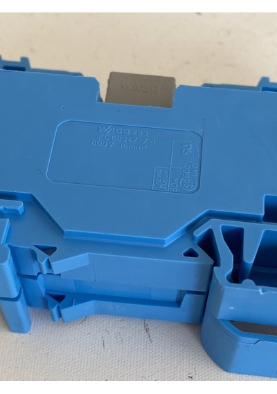 Wago 283 IEC 60947-7-1 Terminal Blok 800V 16mm Mavi