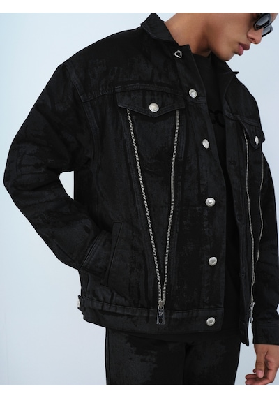Oversize Erkek Ceket Denim