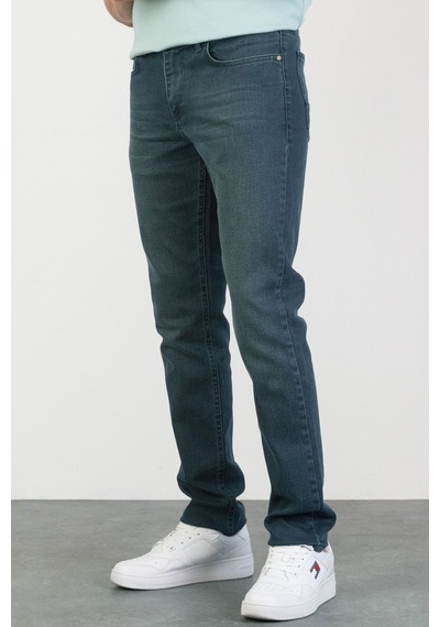 Hlt Jeans Erkek Petrol Yeşili Taşlamalı Slim Fit Likralı Jean Kot Pantolon Robert Yeşil 31 - 28 Hlt Jeans Erkek Petrol Yeşili Taşlamalı Slim Fit Likralı Jean Kot Pantolon Robert Yeşil 31 - 28