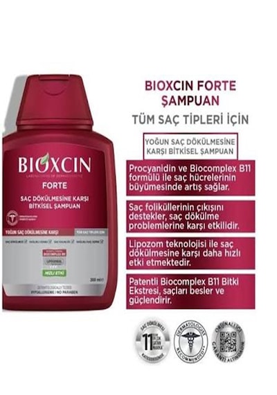 Yoğun Dökülme Karşıtı Bitkisel Forte Şampuan Seti 3 X 300 Ml + Besleyici Yağlar Saç Kremi Tüm Saçlar