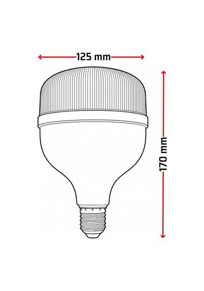 Torch Kristal Led Ampul 50 Watt Yüksek Aydınlık Sunan Soğuk Beyaz Ampül 5000 Lümen Güçlü Işık Diğer