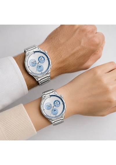 Huawei Watch Gt5 46mm İle Uyumlu Katlanır Klipsli Paslanmaz Çelik Saat Kordonu