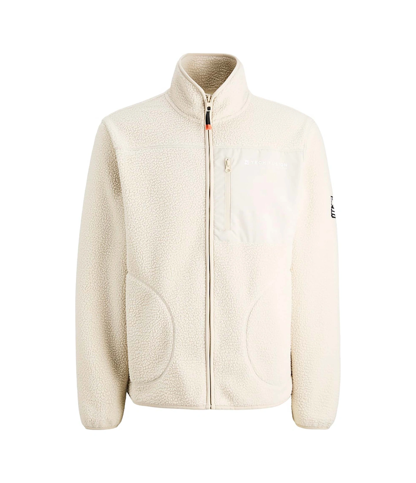 Jack & Jones Alpes Erkek Krem Polar Ceket 12284827-slg Krem