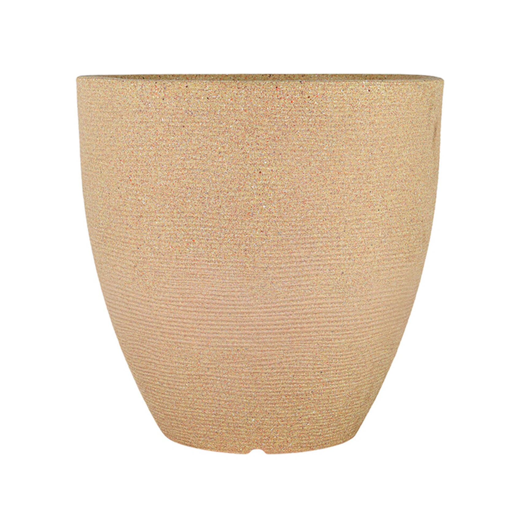Bostann Dekoratif Saksı - Sılva 060 - 50l - Bej