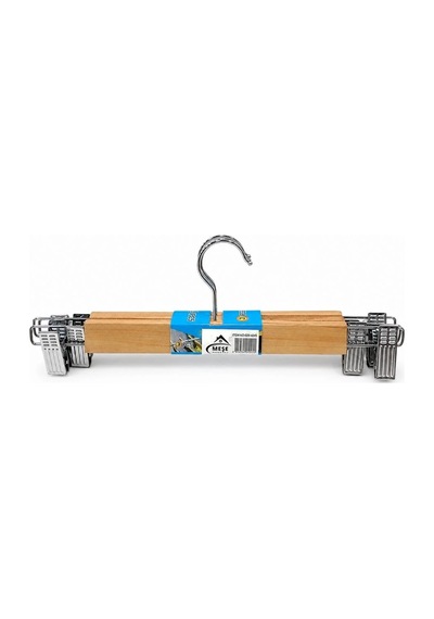 3'li Ahşap Mandallı Etek Askısı 33 Cm Belirtilmemis
