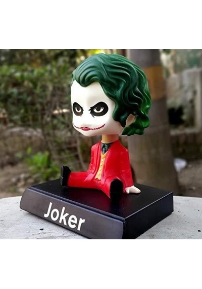The Joker Villain S Edition Anime Sallanan Kafalı Figür Biblo Telefon Tutucu Dekoratif Masa Süsü Krm Joker
