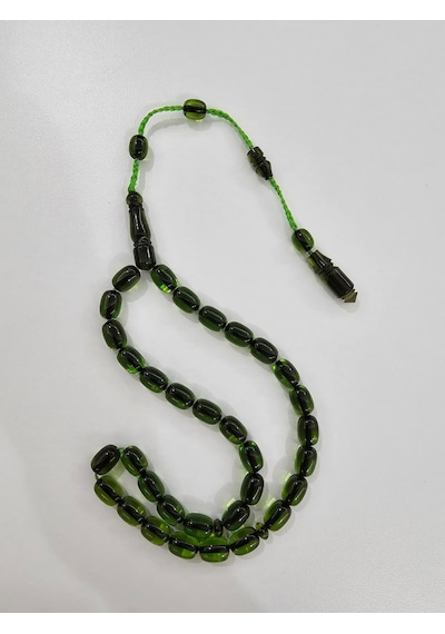 Han Faturan Hasan Ayhan Kehribar Tesbih 8,5 X 12 Mm Kapsül Kesim 96288013