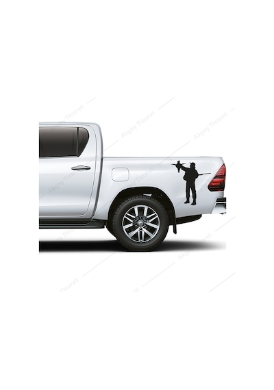 Hunter Avcı Sticker Ördek Avı Sticker Araba Sticker