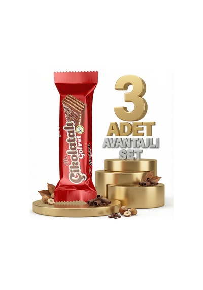 Afia Çikolatalı Sütlü Gofret 3x35 Gr