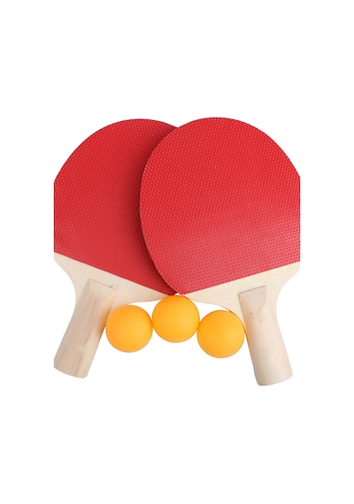 3 Toplu Masa Tenisi Raket Takımı 2 Raket 3 Top Set Masa Tenisi Raket Seti