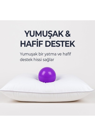 Eko 15 Kaz Tüyü Yastık 50x70 Cm %15 Gıdık Tüyü,%85 Sırt Tüyü, Uygun lı Doğal Yastık Genel