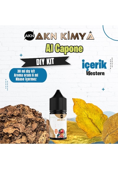 Capone Dıy Kit Gıda Aroması %20 Oranda Aroma İçerir Hazır Değildir 30 Ml
