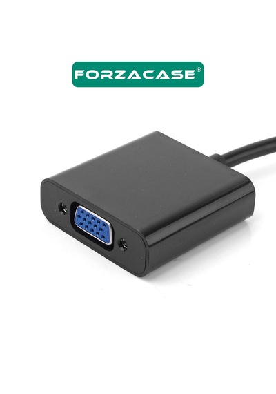 Forzacase Displayport Dp To Vga Adaptör Çevirici Dp Erkek - Vga Dişi Görüntü Aktarıcı - Fc1202