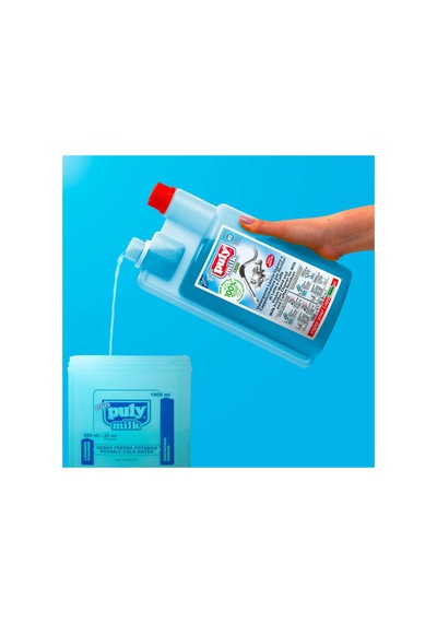 Puly Caff Puly Milk 1000 Ml Espresso Kahve Makinesi Buhar Çubuğu Temizleyici Sıvı 3lü
