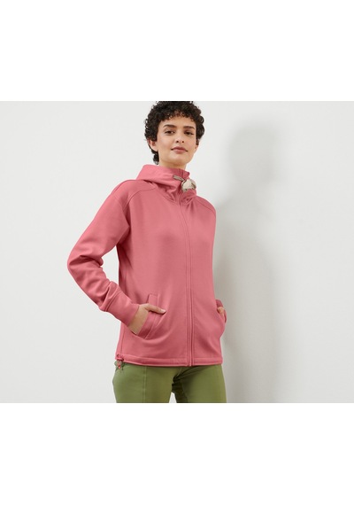 Tchibo Kadın Kapüşonlu Sweat Ceket, Gül Kurusu - S Pembe