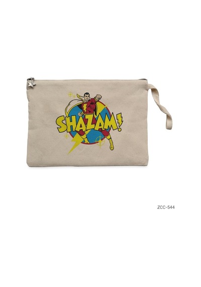 Zepplin Giyim Flash Shazam Clutch Astarlı Cüzdan / El Çantası