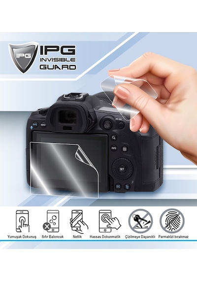 Canon Powershot V10 Vlog Camera İle Uyumlu Ipg Ekran Koruyucu 2 Adet