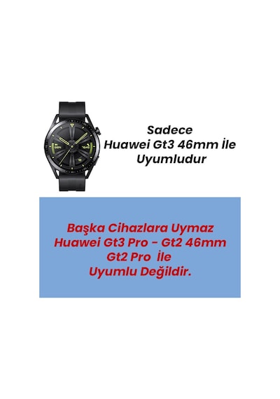 Sneezy Huawei Watch Gt3 46mm Pc Sert Kasa Ve Ekran Koruyucu