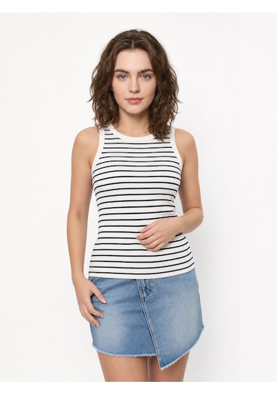 LOFT Slim Fit Kadın Atlet Lf2042559 Q1.v1 Beyaz LOFT Slim Fit Kadın Atlet Lf2042559 Q1.v1 Beyaz