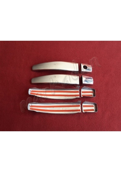 Markadan Opel Signum Krom Kapı Kolu 2003-2008 4 Kapı Paslanmaz  Çe