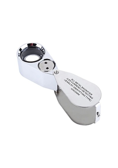 Kontrol, Için Özel Kutulu Metal Işıklı Lup 40x25 65a00