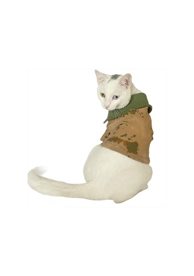 Kemique Komando Polo Yaka Tişört Kedi Kıyafeti