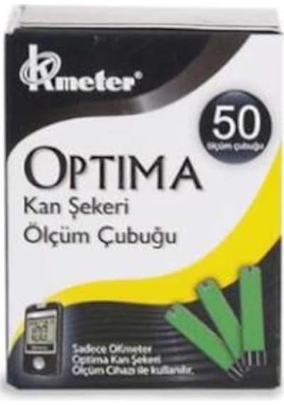 Optima Şeker Ölçüm Çubuğu 50 Strip