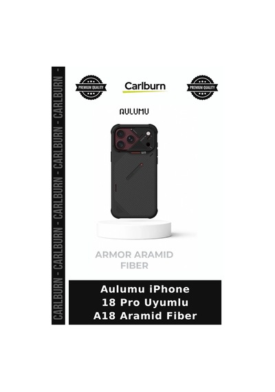 Aulumu İphone 18 Pro Uyumlu A18 Aramid Fiber Telefon Ürünü Cihaz Koruma Telefonu Koru çok renkli