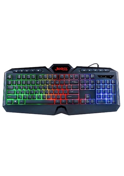 Jedel K504 Multimedia Rgb Kablolu Mekanik Oyuncu Klavye