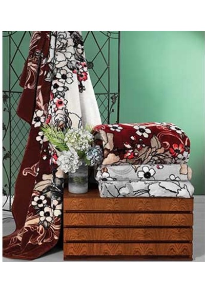 Mink Lacasa Çift Kişilik Battaniye (200x240)-1091 Kahve