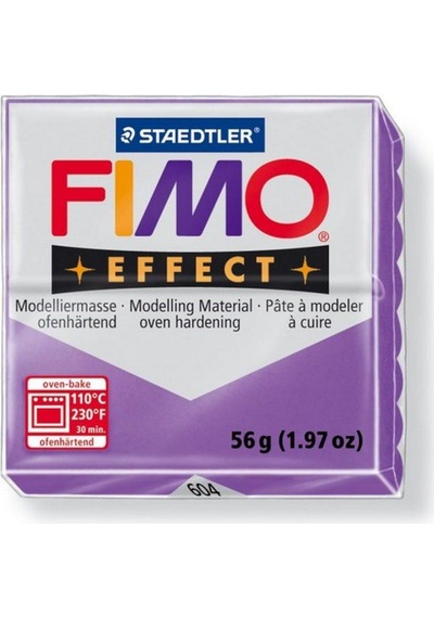 Fimo Effect Polimer Kil 57G No 604 Translucent Lila