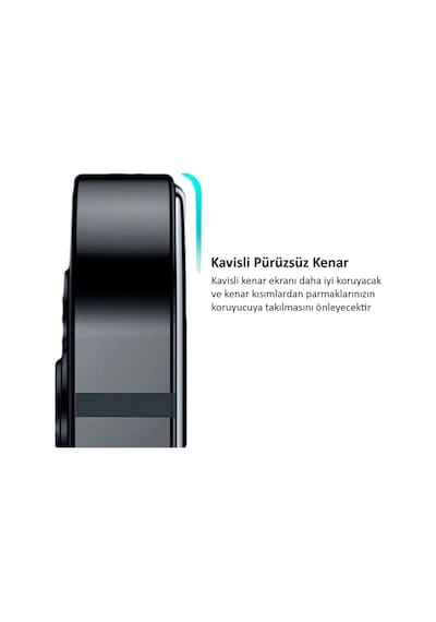 Apple Uyumlu  iPhone 15 Ekran Koruyucu Kırılmaz Cam