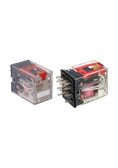 Omron My4ın-gs-r-24vac ,24vac 4a4k/6a Kalın-14 Pin Röle
