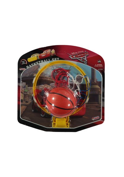 Cars Küçük Basketbol Potası 3+ Yaş Sarı