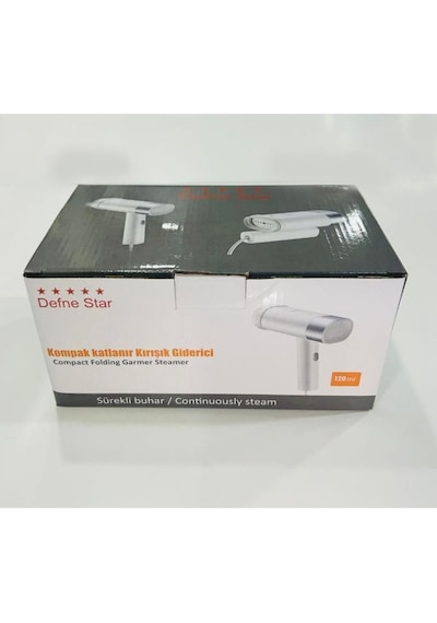 Katlanabilir Portatif Kırışık  Buharlı Seyahat Ütü Rc-6116