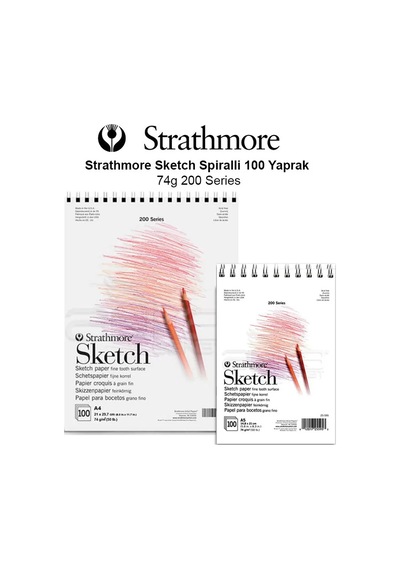 Strathmore Sketch Spiralli 100 Yaprak 74g 200 Series