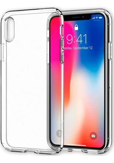 Cosmotex Newface Apple iPhone Uyumlu  X Kılıf Lüx Şeffaf Silikon