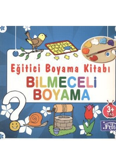 Eğitici Boyama Kitabı - Bilmeceli Boyama- Parıltı Yayınları