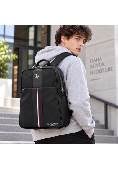 U.s. Polo Assn. Unisex Sırt Ve Okul Çantası Plcan26169 Siyah
