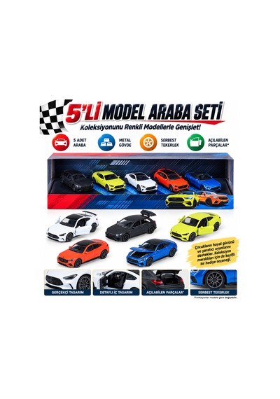 Majorette 1:64 Mercedes-amg 5 Li Paket Adet Fiyatıdır Nhr
