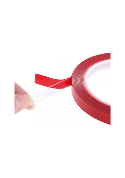 Çift Taraflı Şeffaf Akrilik Silikon Bant 10mm X 5 Metre 10 Mm 5 Metre