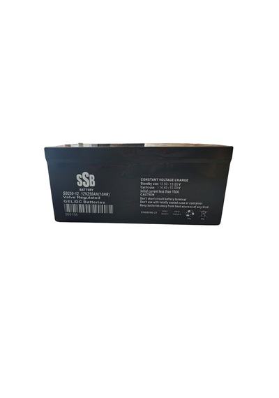 Ssb 12v 250ah Deep Cycle Jel Akü - 2024 Üretim