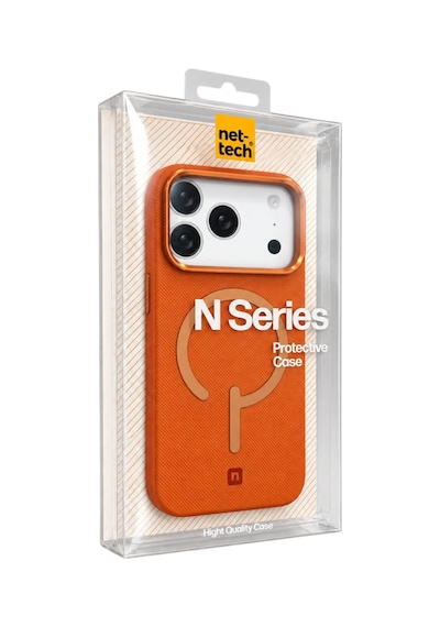 Nettech Apple İphone 17 Pro Max Uyumlu Nt-n125 Magsafe Arka Koruma Kılıf - Gri