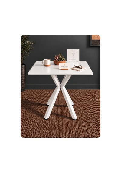 Mutfak Cafe Balkon Bahçe Restoran Yemek Masası 70x70 Beyaz Beyaz Kare Beyaz - Beyaz Beyaz - Beyaz Mutfak Cafe Balkon Bahçe Restoran Yemek Masası 70x70 Beyaz Beyaz Kare Beyaz - Beyaz Beyaz - Beyaz