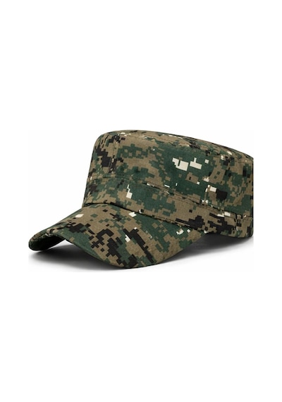 Valkyrie Dijital Kamuflaj Şapka Ayarlanabilir Unisex Askeri Kep Outdoor Kamp Balıkçı Şapkası E Kamuflaj