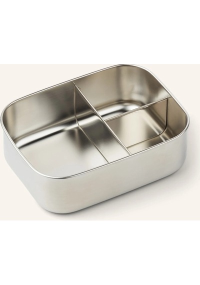 Liewood Çelik Lunchbox Silikon Kapaklı Çocuk Beslenme Kabı 900 Ml Saklama Kapları Bej