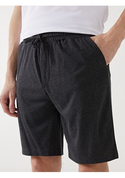 Lc Waikiki Lc Waıkıkı Antrasit Slim Fit Erkek Pijama Alt Şort