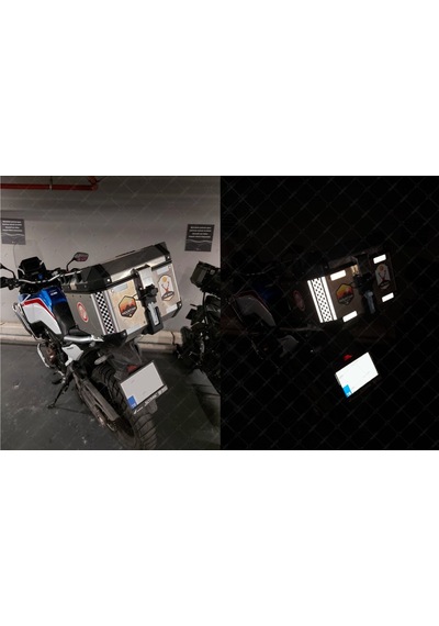 Bay Etiket Rfhlm3 Damali Reflektif Serit Sticker