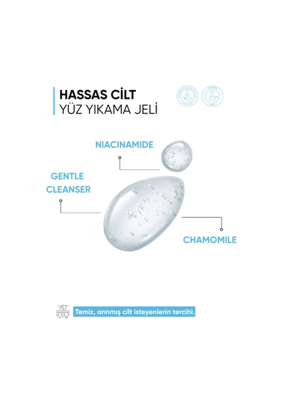 Mia Klinika Hassas ve Kuru Ciltler İçin Arındırıcı ve Nemlendirici Yüz Yıkama Jeli 200 ML