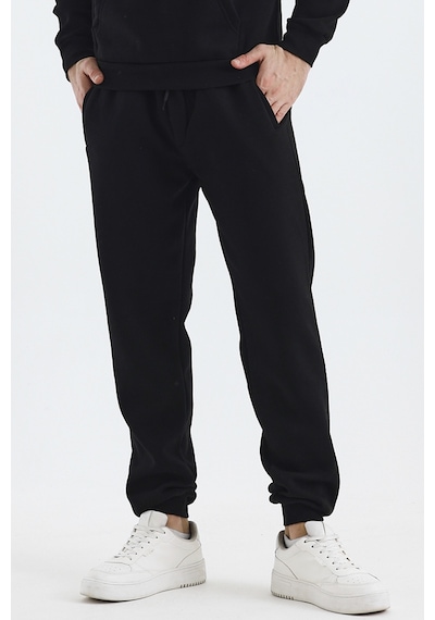 Monox Erkek Jogger 3 İplik Alt Eşofman Siyah
